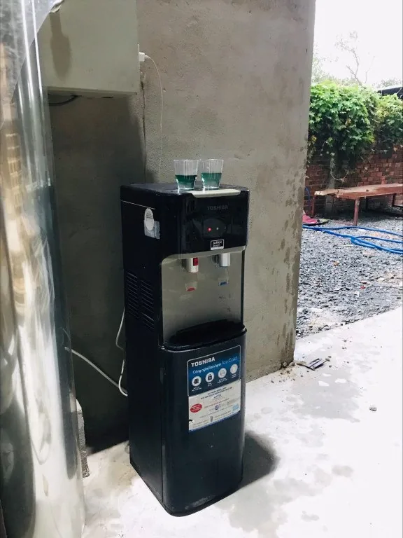 Cây nước nóng lạnh tích hợp lọc Kitz tại Công ty bao bì Hera
