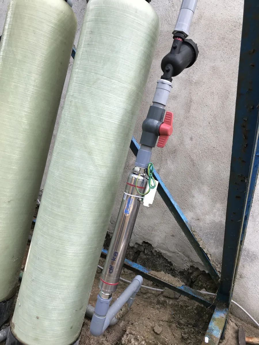Hệ xử lý nước giếng kết hợp Dileka tại nhà vườn Long Khánh