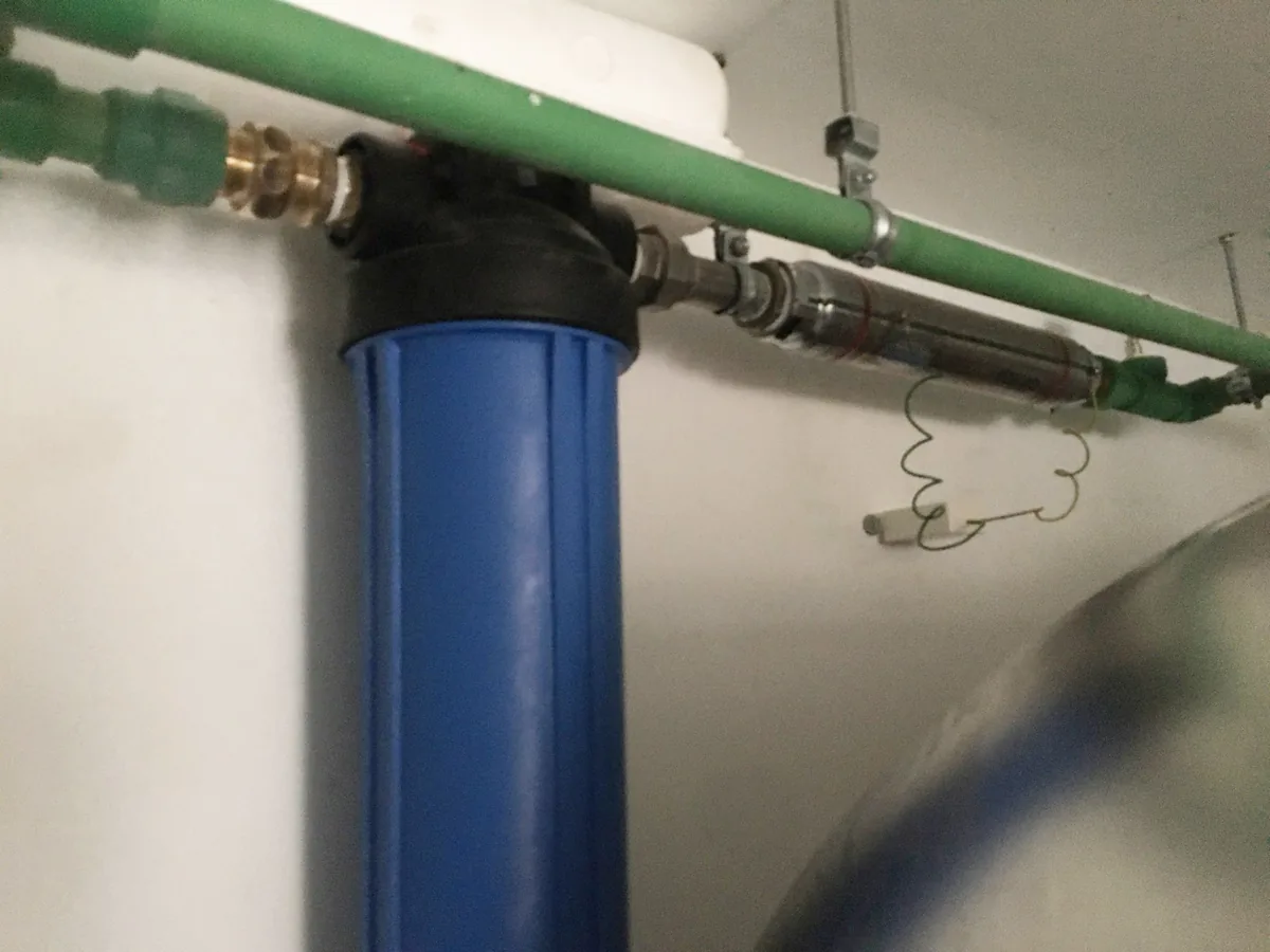 Biệt thự khu đô thị Sala và tủ kỹ thuật lắp thiết bị xử lý nước