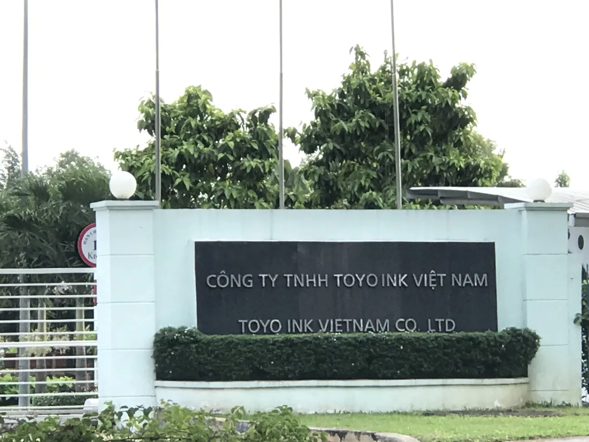 Cây nước nóng lạnh Callme tại nhà máy Toyo Ink
