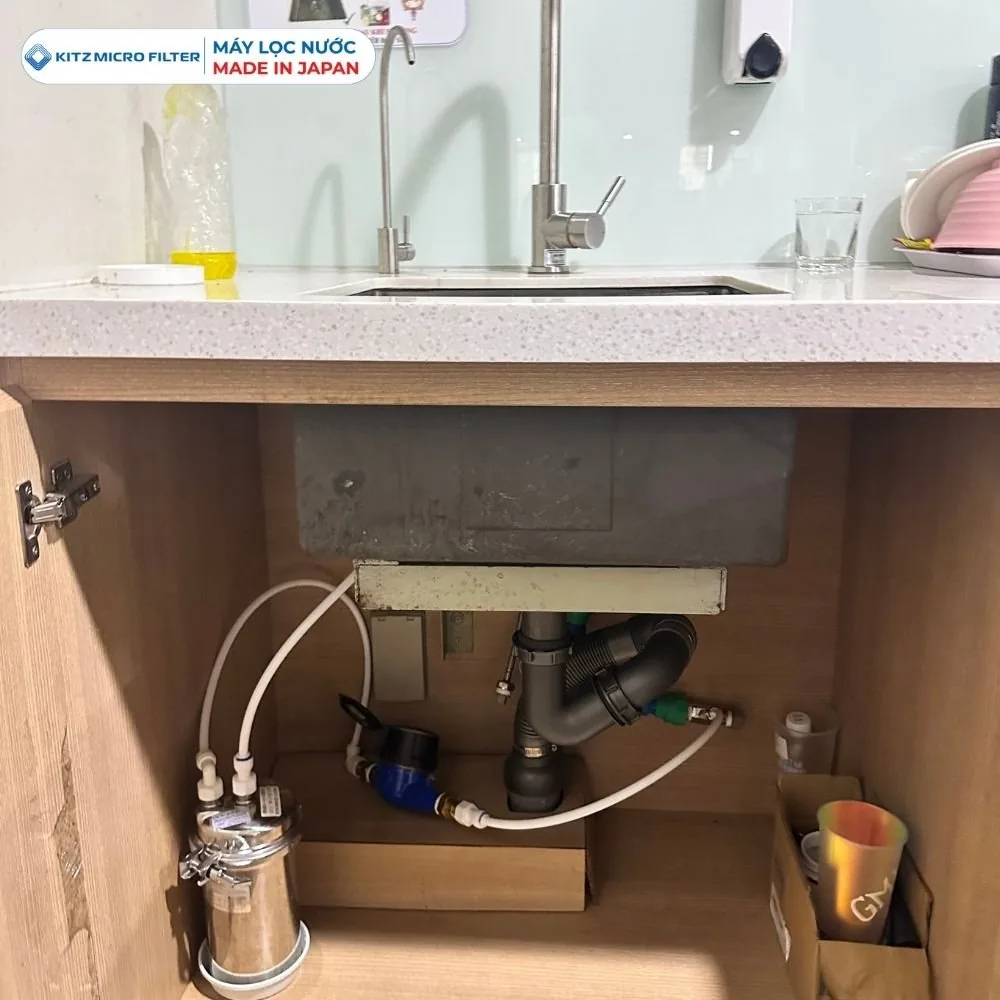 Máy lọc nước Kitz OAS-9 lắp dưới bồn rửa nhà ở