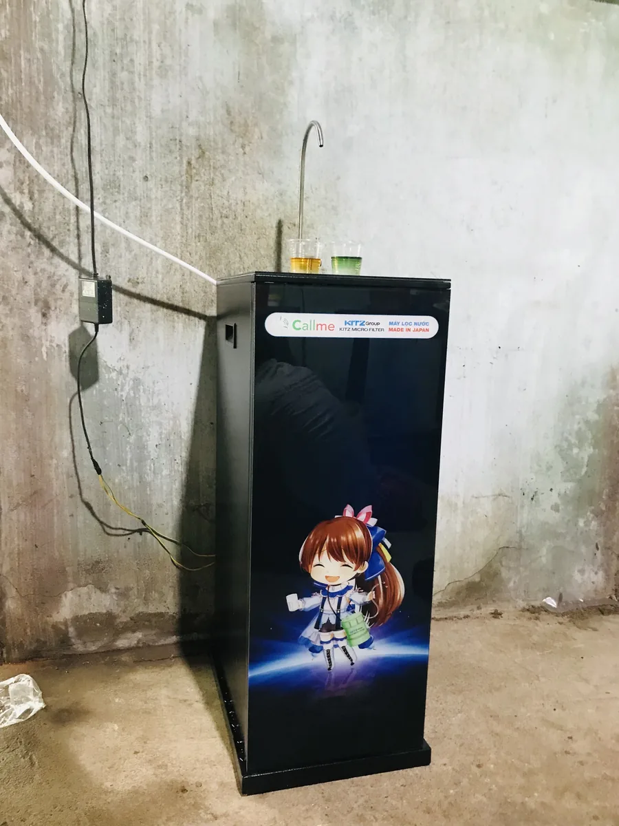 Máy lọc nước Quỹ Nước Sạch đặt tại cô nhi viện và làng trẻ