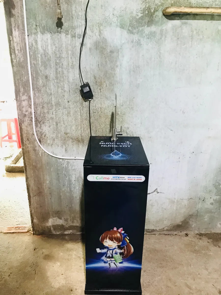 Máy lọc nước Quỹ Nước Sạch đặt tại cô nhi viện và làng trẻ