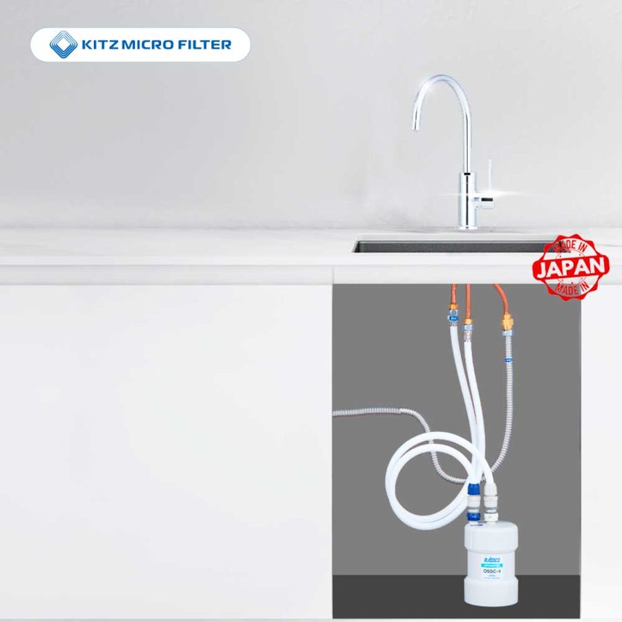Máy lọc nước Kitz OSS-G4 lắp âm tủ